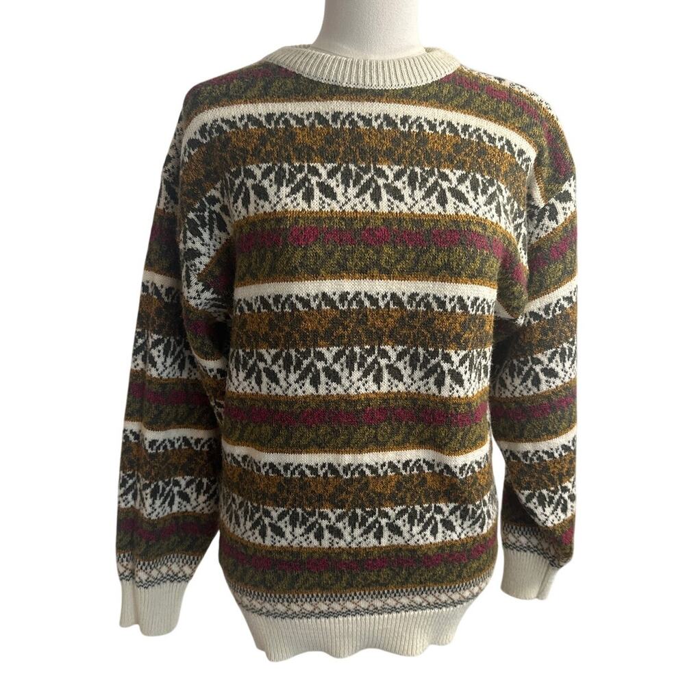 Partners II by Mervyn’s Vintage Multicolor Knit Sweater – Size 16/18 (XL)